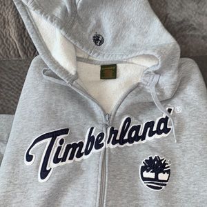 Timberland heavyweight zip up hoodie